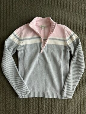 St. John’s Bay — Vintage Striped Half Zip
